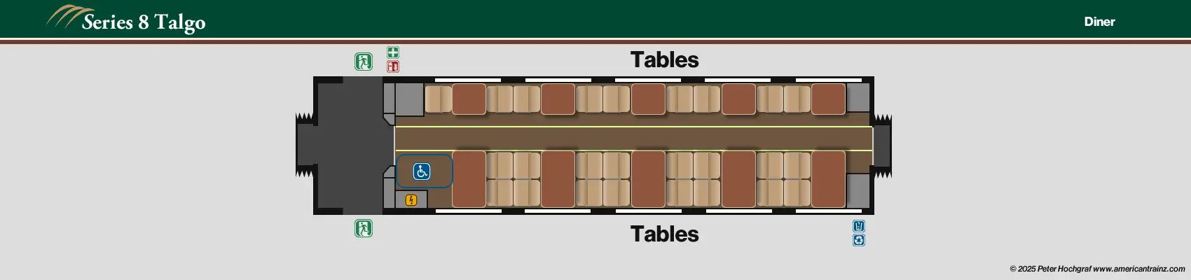 Series 8 Talgo Diner